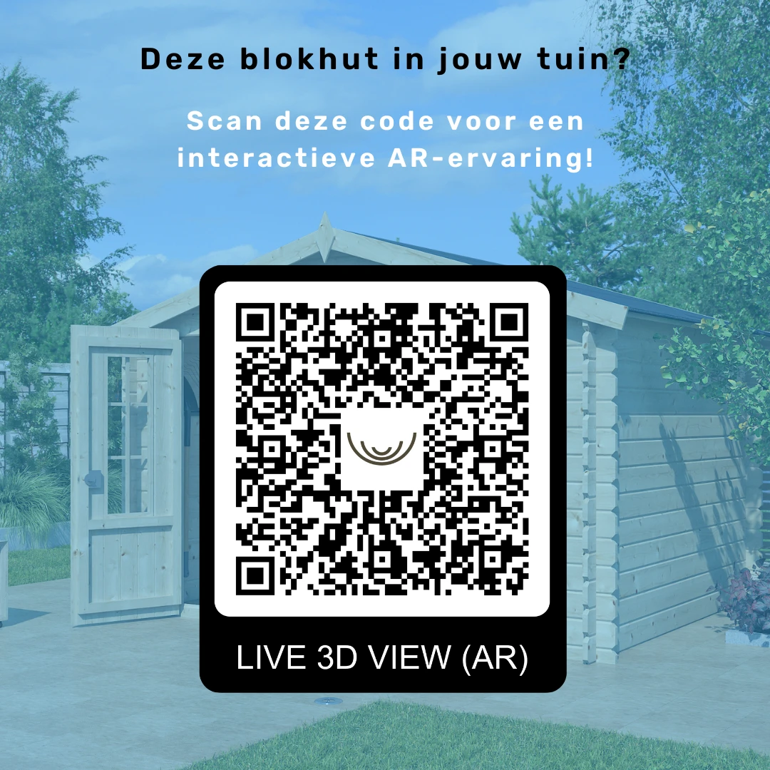 Woodlands Blokhut Modern Geïmpregneerd 355 x 295 cm - Afbeelding 7